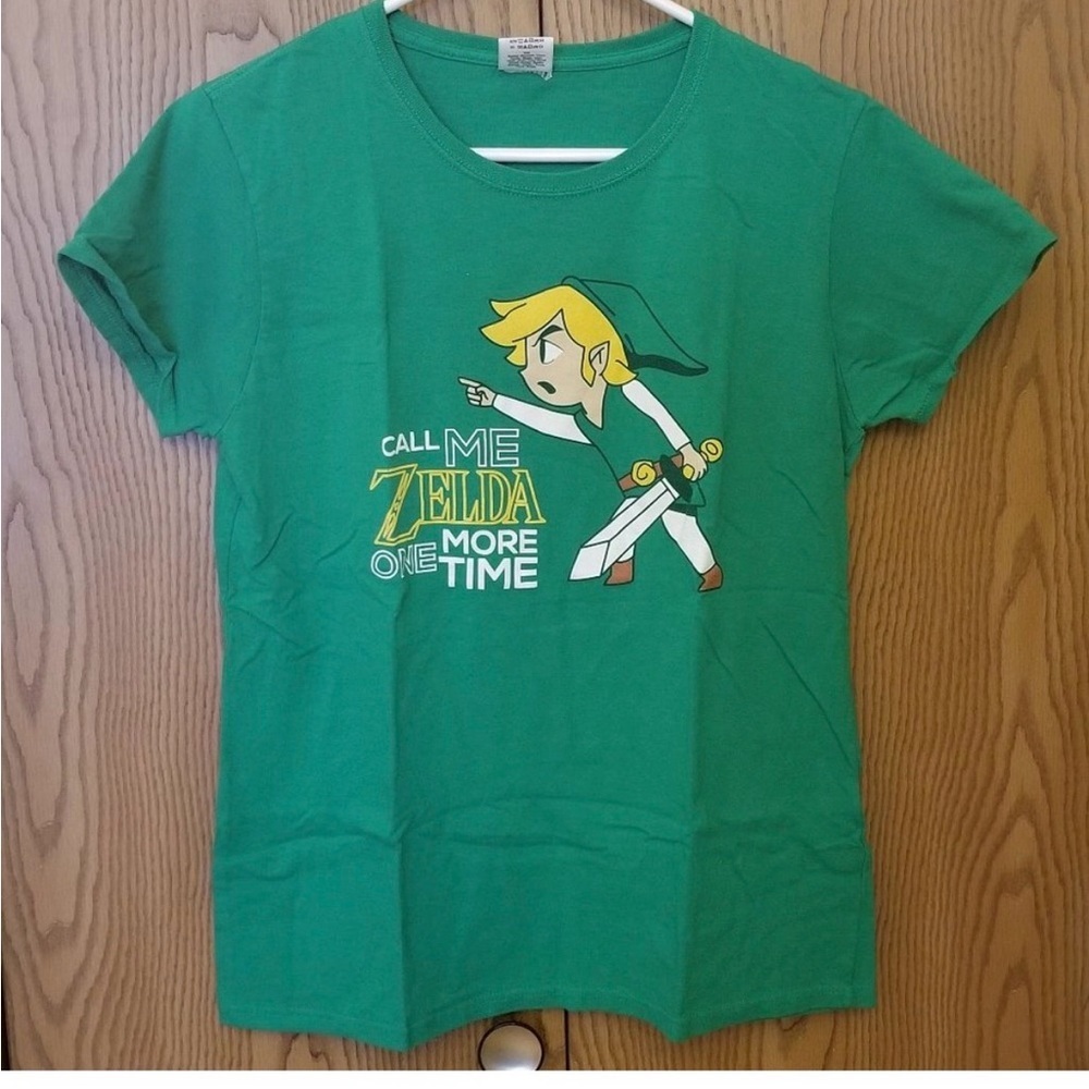 Tultex Vibrant Green Zelda Shirt